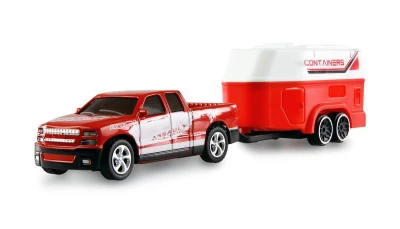 Amewi RC Pickup s přívěsem pro koně 1:64 Amewi RC Pickup s přívěsem pro koně 1:64