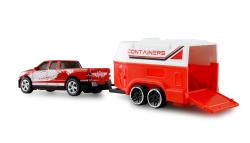 Amewi RC Pickup s přívěsem pro koně 1:64