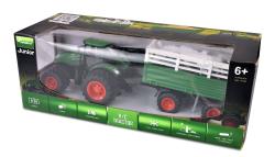 Amewi RC Traktor 2,4 Ghz s přeravníkem zvířat, světla, zvuk 1:24