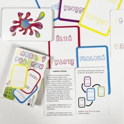 Argus Hra hrací karty edukační barevný postřeh