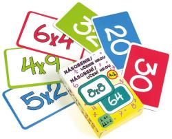 Argus Hra hrací karty edukační násobilka 4v1
