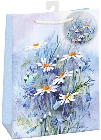 Argus Taška dárková kopretiny 23x32x13cm papírová matná Argus Taška dárková kopretiny 23x32x13cm papírová matná