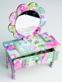 ARTO DŘEVO Výroba šperkovnice kreativní sada ubrousková metoda