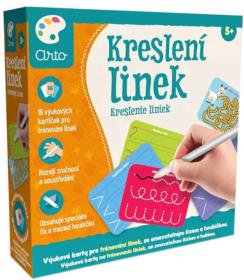 ARTO Kreslení linek naučná sada 16 karet s fixem a houbičkou