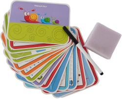 ARTO Kreslení linek naučná sada 16 karet s fixem a houbičkou