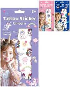 ARTO Tetování mix motivů dočasné dětské tetovačky 3 druhy