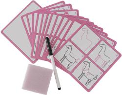 ARTO Učím se kreslit Krok za krokem naučná sada v krabici