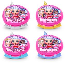 Asmodee Babycorns S1 Miminko s doplňky 15 překvapení v kolébce 4 druhy