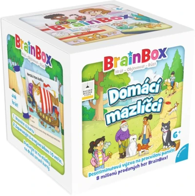 Asmodee BRAINBOX HRA Domácí mazlíčci (společenská hra) Asmodee BRAINBOX HRA Domácí mazlíčci (společenská hra)