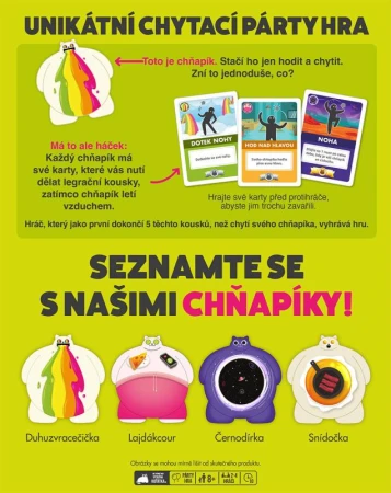 Asmodee Hra Chňapíci (společenská hra)