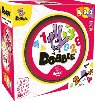 Asmodee Hra postřehová Dobble 1-2-3 New (společenská hra)