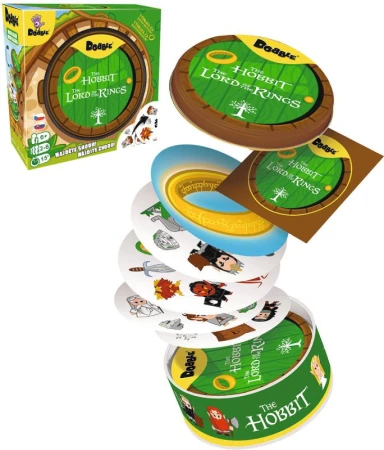 Asmodee Hra Dobble Hobbit Pán prstenů CZ (společenská hra) Asmodee Hra Dobble Hobbit Pán prstenů CZ (společenská hra)