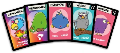 ASMODEE Hra karetní Ptačí vábení (společenská hra)