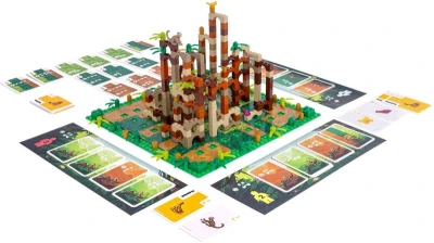 Asmodee Hra LEGO Opičí Palác (Monkey Palace) (společenská hra)