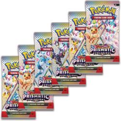 Pokémon TCG: SV8.5 Prismatic Evolutions Booster Bundle set 6x booster