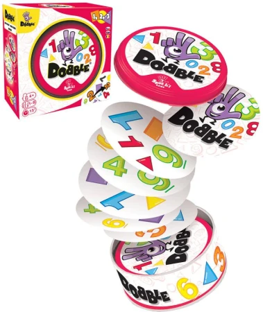 Asmodee Hra postřehová Dobble 1-2-3 New (společenská hra) Asmodee Hra postřehová Dobble 1-2-3 New (společenská hra)