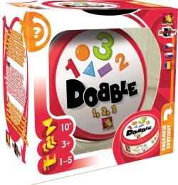 Asmodee Hra postřehová Dobble 1-2-3 v plechové krabičce (společenská hra)