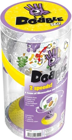 Asmodee Hra postřehová Dobble 360 s otočnou věží (společenská hra)