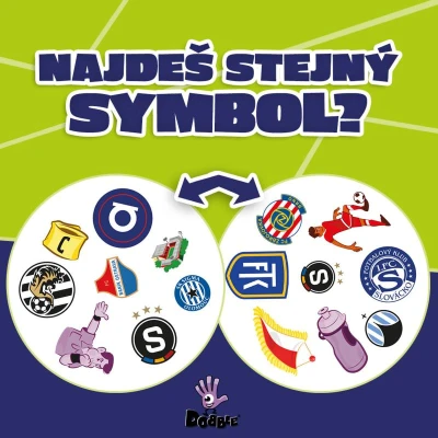 ASMODEE Hra postřehová Dobble Chance liga (společenská hra)