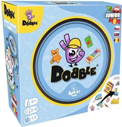 Asmodee Hra postřehová Dobble Junior CZ (společenská hra)