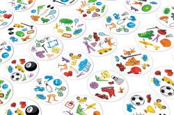 ASMODEE Hra postřehová Dobble Sport (společenská hra)