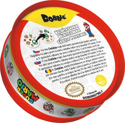 Asmodee Hra postřehová Dobble Super Mario (společenská hra)
