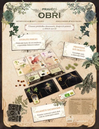 ASMODEE Hra Pravěcí obři rodinná (společenská hra)