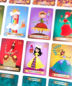 Asmodee Hra Spící královny karetní (společenská hra)