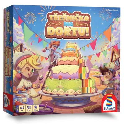 Asmodee Hra Čerešnička na torte Asmodee Hra Čerešnička na torte