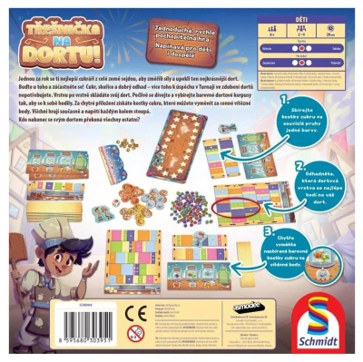 Asmodee HRA Třešnička na dortu strategická (společenská hra)
