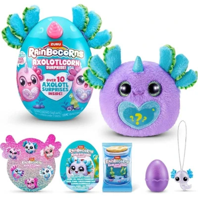 Asmodee Rainbocorns: Sparkle Heart Axolotlcorn Plyšák s doplňky Asmodee Rainbocorns: Sparkle Heart Axolotlcorn Plyšák s doplňky