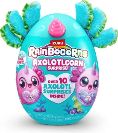 Asmodee Rainbocorns: Sparkle Heart Axolotlcorn Plyšák s doplňky