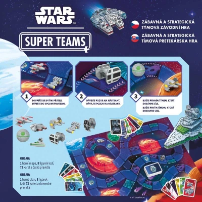 Asmodee STAR WARS Super Teams (spoločenská hra)