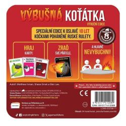 Asmodee Výbušná koťátka: Výroční edice v plechové krabičce