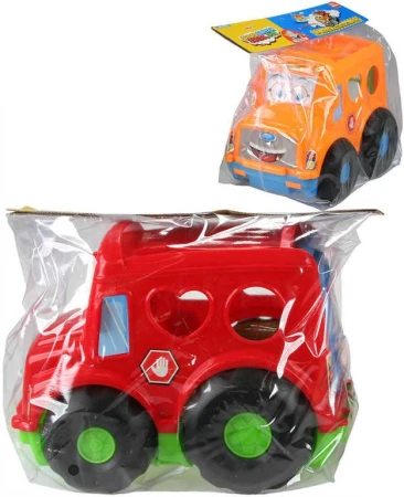 Autíčko baby vkládačka set s tvary na vložení pro miminko 2 barvy v sáčku Autíčko baby vkládačka set s tvary na vložení pro miminko 2 barvy v sáčku