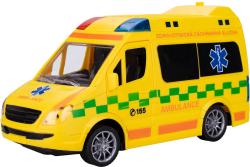 Auto ambulance česká CZ design na setrvačník na baterie Světlo Zvuk