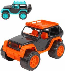 Auto baby SUV terénní 28cm velká kola plast 2 barvy