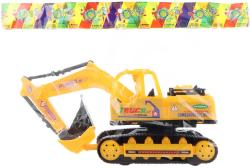 Auto bagr 27cm plastový pásový pracovní stroj buldozer na setrvačník 2v1 Auto bagr 27cm plastový pásový pracovní stroj buldozer na setrvačník 2v1