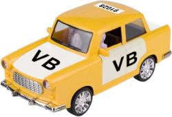 Auto City Collection retro policie VB na setrvačník na baterie Světlo Zvuk