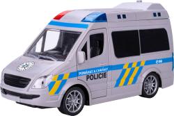 Auto dodávka česká policie CZ design na setrvačník na baterie Světlo Zvuk