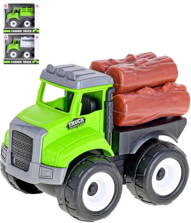 Auto farmářské 16-17cm na setrvačník 3 druhy plast Auto farmářské 16-17cm na setrvačník 3 druhy plast