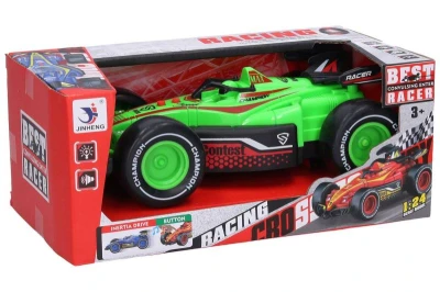 Auto formule na setrvačník na baterie