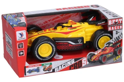 Auto formule na setrvačník na baterie