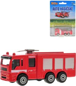 Auto hasiči CZ 2-Play Traffic požární vůz na volný chod kov 2 druhy Auto hasiči CZ 2-Play Traffic požární vůz na volný chod kov 2 druhy