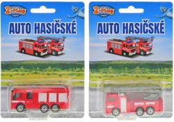 Auto hasiči CZ 2-Play Traffic požární vůz na volný chod kov 2 druhy