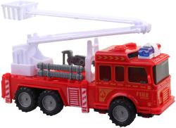 Auto hasičské požární vozidlo s žebříkem hasiči plast