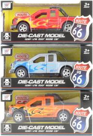 Auto Jeep 12cm model kovový zpětný chod 3 barvy v krabici Auto Jeep 12cm model kovový zpětný chod 3 barvy v krabici