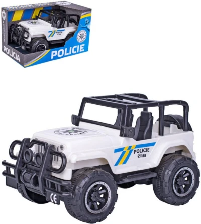 Auto Jeep policejní džíp na setrvačník český design policie české republiky Auto Jeep policejní džíp na setrvačník český design policie české republiky