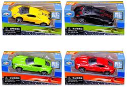 Auto kovové 9cm zpětný chod 1:43 2 druhy 2 barvy v krabici