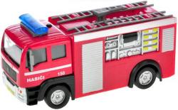 Auto kovové hasiči 12cm zpětný nátah CZ na baterie mluví česky Světlo Zvuk Auto kovové hasiči 12cm zpětný nátah CZ na baterie mluví česky Světlo Zvuk